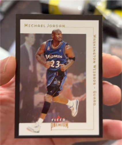 2001 Fleer Premium #5 Michael Jordan — front