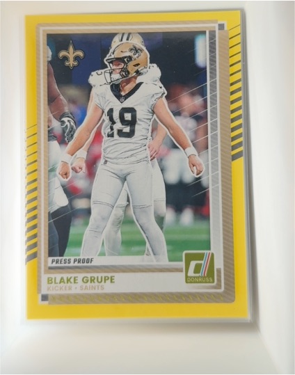 2025 Panini Donruss #112 Blake Grupe — front
