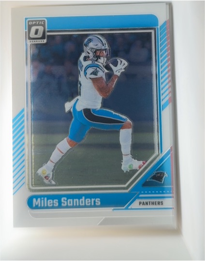 2024 Donruss Optic #27 Miles Sanders — front
