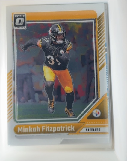 2024 Donruss Optic #168 Minkah Fitzpatrick Pittsburgh Steelers — front