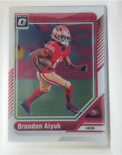 2024 Panini Donruss Optic #173 Brandon Aiyuk — front