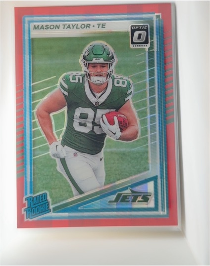 2025 Donruss Optic #328 Mason Taylor — front