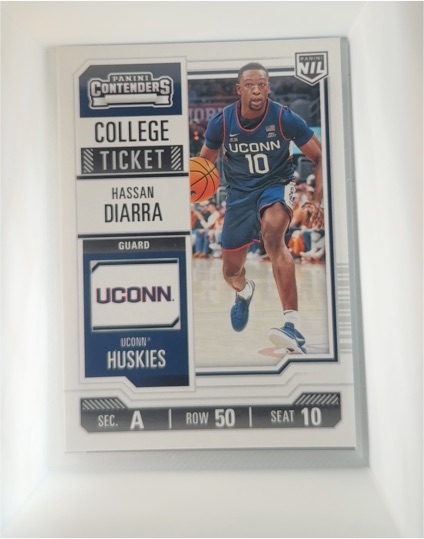2024-25 Panini NIL Contenders College Ticket #20 Hassan Diarra — front