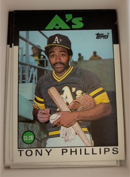 1986 Topps #29 Tony Phillips — front