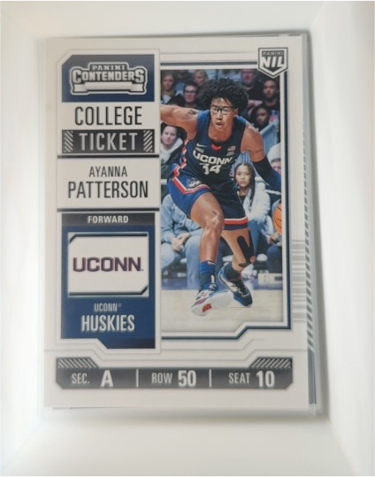 2024-25 Panini Contenders NIL College Ticket #12 Ayanna Patterson — front