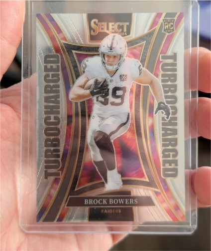 2024 Panini Select #6 Brock Bowers Turbocharged — front