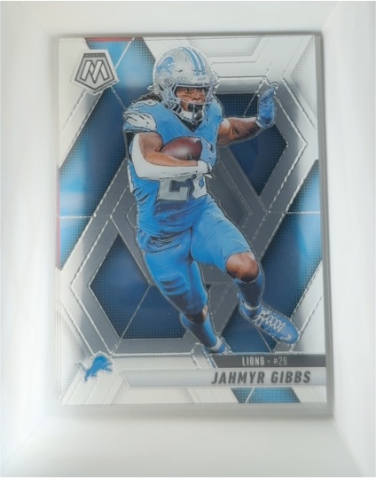 2025 Panini Mosaic #103 Jahmyr Gibbs — front