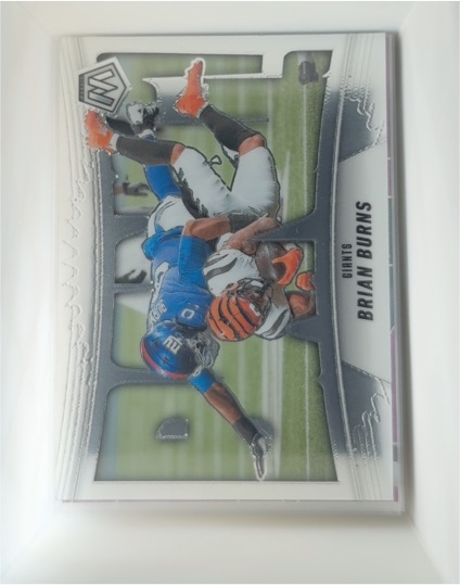 2025 Panini Mosaic Bang #7 Brian Burns — front