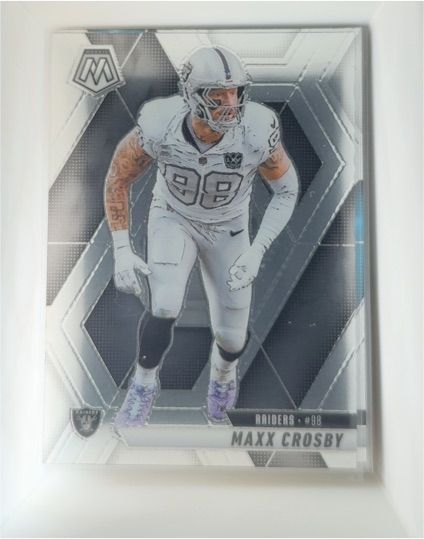 2025 Panini Mosaic #249 Maxx Crosby — front