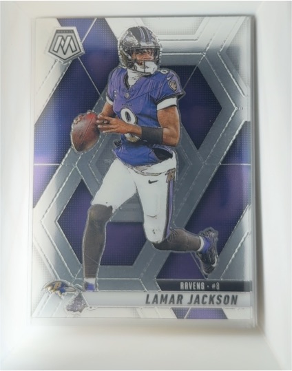 2025 Panini Mosaic #3 Lamar Jackson — front
