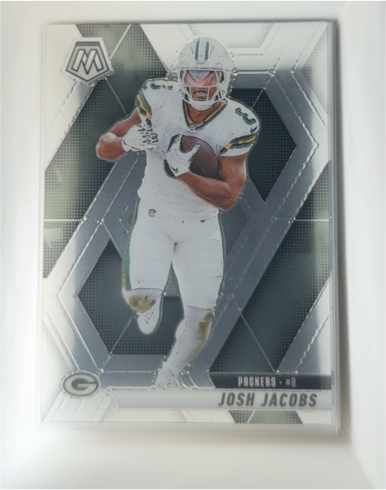 2025 Panini Mosaic #8 Josh Jacobs — front