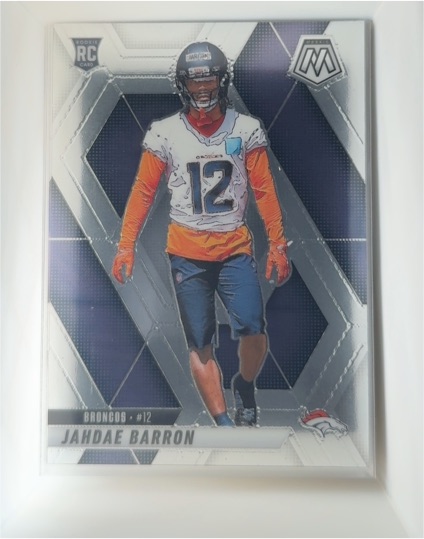 2025 Panini Mosaic #361 Jahdae Barron — front