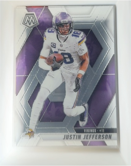 2025 Panini Mosaic #19 Justin Jefferson — front