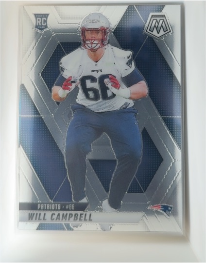 2025 Panini Mosaic #378 Will Campbell — front