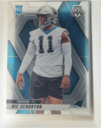 2025 Panini Mosaic #391 Nic Scourton — front