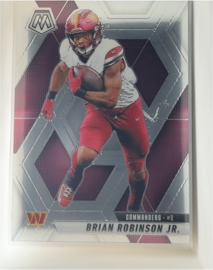 2025 Panini Mosaic #143 Brian Robinson Jr. — front
