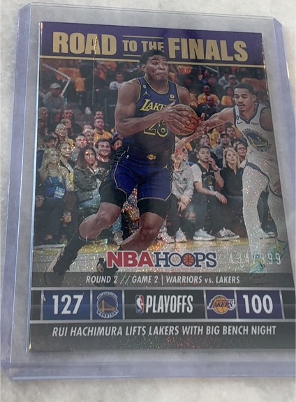 2023-24 Panini NBA Hoops Road to the Finals #RTF-28 Rui Hachimura — front