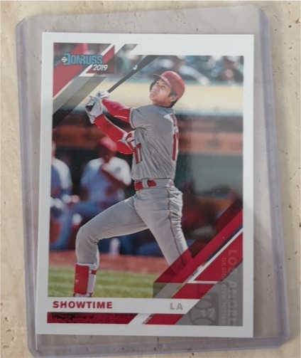 2019 Donruss #164 Shohei Ohtani Showtime — front