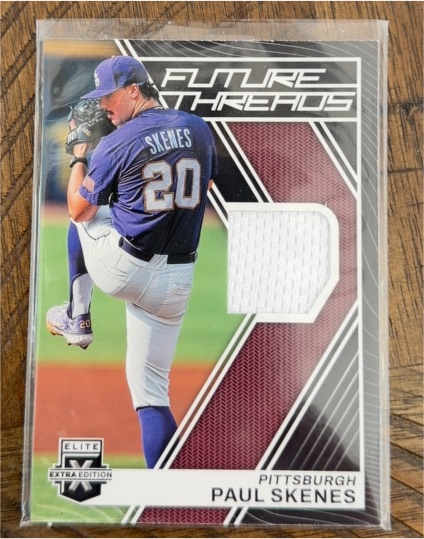 2023 Panini Elite Extra Edition Future Threads #FT-PS Paul Skenes — front