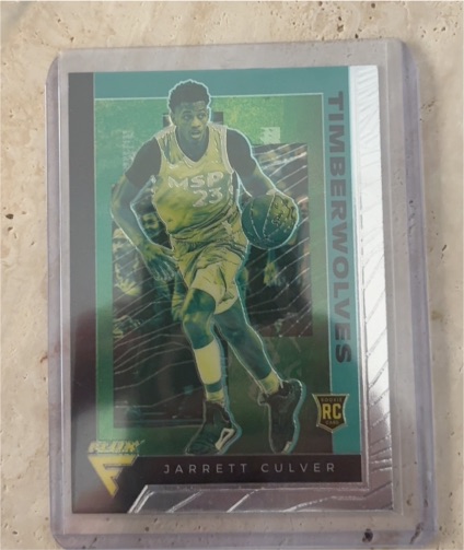 2019-20 Panini Chronicles Flux #597 Jarrett Culver — front