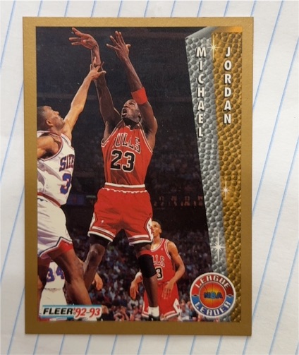 1992-93 Fleer #238 Michael Jordan — front