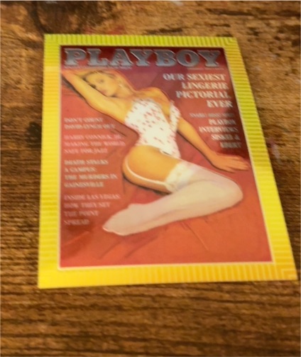 1995 Playboy Chromium Cover Cards #86 Pamela Anderson — front