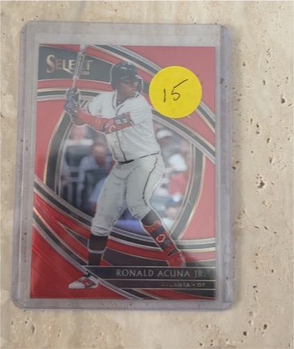 2020 Panini Select #106 Ronald Acuna Jr. — front