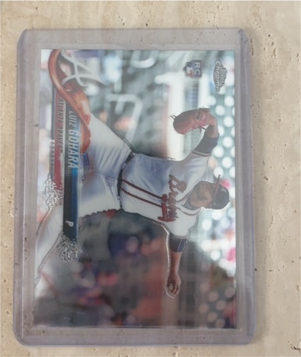 2018 Topps Chrome Update #HMT104 Luiz Gohara — front