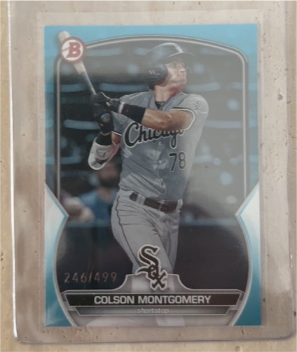 2023 Bowman Draft #BD-191 Colson Montgomery — front