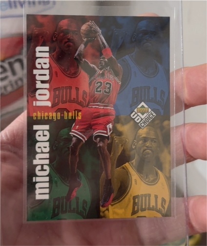 1998-99 Upper Deck UD Choice #200 Michael Jordan — front