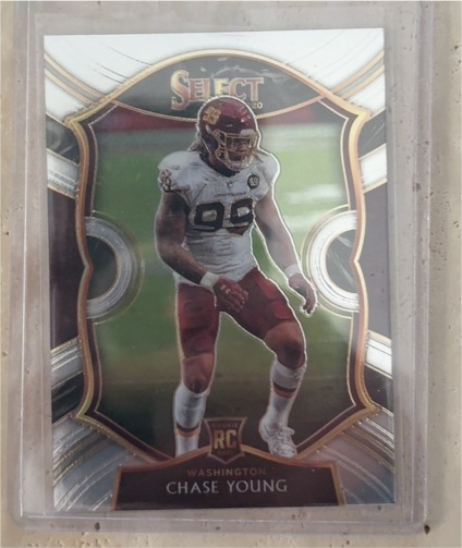 2020 Panini Select #64 Chase Young — front