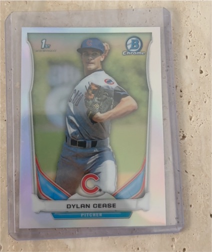 2014 Bowman Chrome Draft #CDP79 Dylan Cease — front