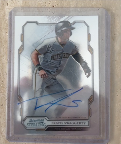 2019 Bowman Sterling #BSPA-TS Travis Swaggerty — front