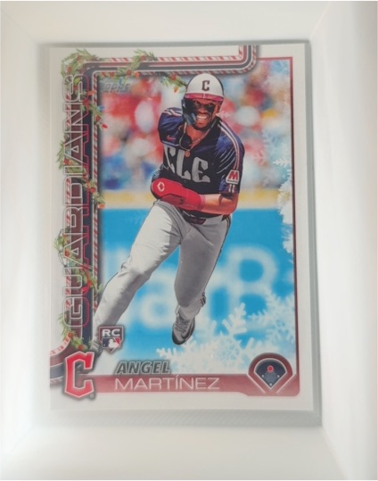 2025 Topps Holiday #H82 Angel Martinez — front