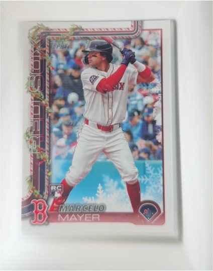 2025 Topps Holiday #H35 Marcelo Mayer — front