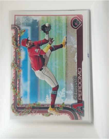 2025 Topps Holiday #H93 Geraldo Perdomo — front