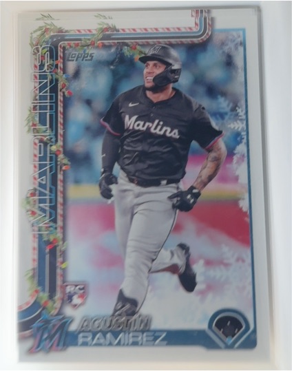 2025 Topps Holiday #H19 Agustín Ramírez — front