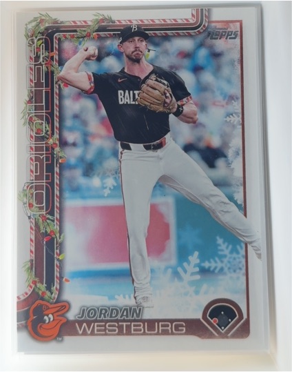 2025 Topps Holiday #H58 Jordan Westburg — front
