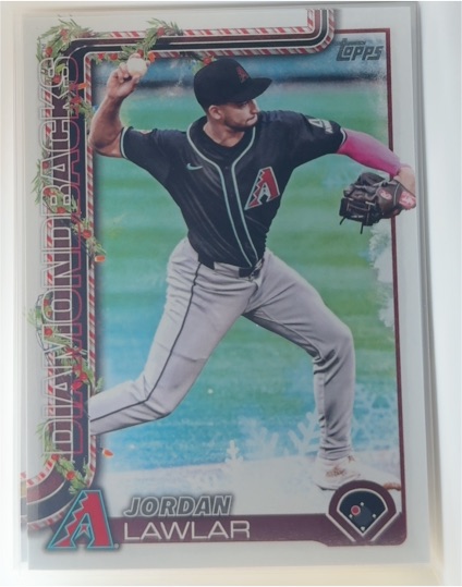 2025 Topps Holiday #H141 Jordan Lawlar — front