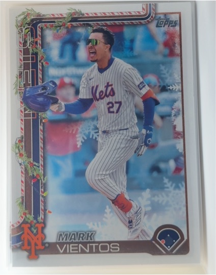2025 Topps Holiday #H142 Mark Vientos — front