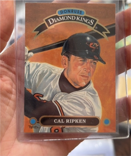 1991 Donruss Diamond Kings #DK-5 Cal Ripken Jr. — front