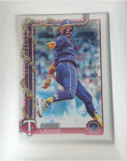 2025 Topps Holiday #H194 Royce Lewis — front