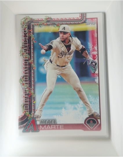 2025 Topps Holiday #H43 Ketel Marte — front