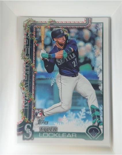 2025 Topps Holiday #H165 Tyler Locklear — front