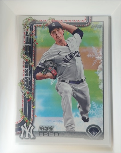 2025 Topps Holiday #H119 Max Fried — front