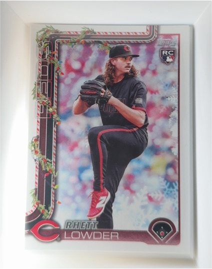 2025 Topps Series 1 #205 Rhett Lowder — front