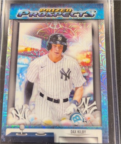 2025 Bowman Draft #PP-12 Dax Kilby Prized Prospects — front