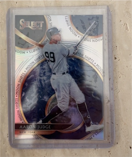 2020 Panini Select Moon Shots #MS-6 Aaron Judge — front