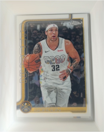 2025-26 Topps Chrome #100 Aaron Gordon — front