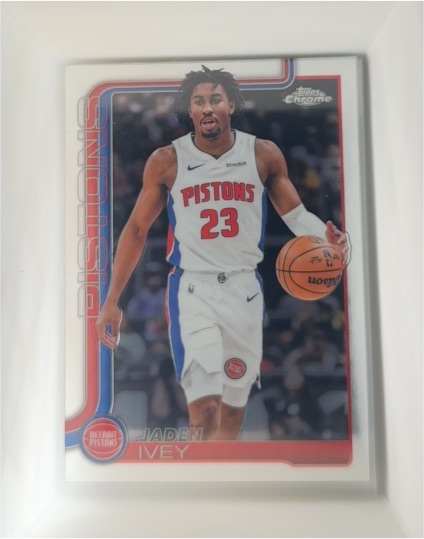 2025-26 Topps Chrome #61 Jaden Ivey — front